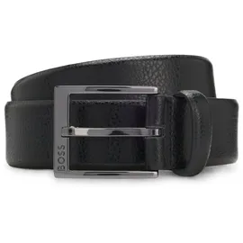 Boss Herrengürtel Leder schwarz 105