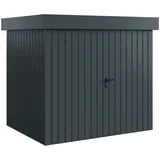 hörmann stauraumsysteme EcoStar Gerätehaus 2,14 x 1,66 m Anthrazit