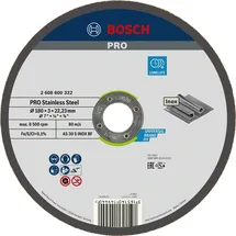 Bosch Professional AS30SBF Expert for Inox Trennscheibe gerade 180 mm 3 mm