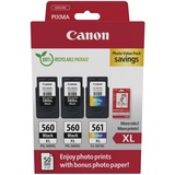 Canon PG-560XL x2 + CL-561XL Foto-Valuepack