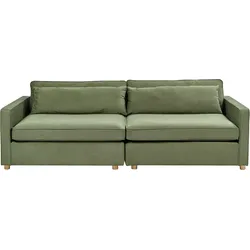 3-Sitzer Sofa grün VINSTRA