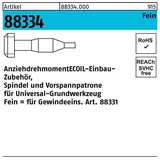 AMECOIL Einbauzubehör R 88334 Spindel/Vorspannpatrone M14x 1,25 Stahl 1 Stück AMECOIL