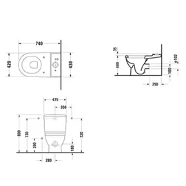 Duravit Starck 3 (2104090000)