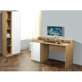 Andas Schreibtisch Lund Weiß