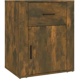 vidaXL Nachtschrank Räuchereiche 50 x 36 x 60 cm Braun
