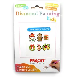 Pracht Creatives Hobby GmbH Diamond Painting Stickerset Weihnachten 6 Stück