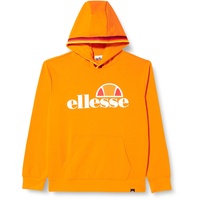 ELLESSE EHM919CO2-228 HOODIE Sweatshirt Men ORANGE POPSICLE M