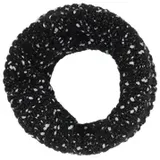 S.Oliver - Loop-Schal in Melange-Optik, Damen, schwarz, 1