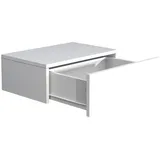 VCM Nachtschrank Usal 45 x 30 x 15 cm Weiß