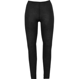 NINA VON C. Damen-Unterhose, lang Wolle/Seide schwarz Größe 40 - 40