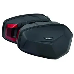 Shad E48SR Seitentaschen Volumen: 30 Liter, schwarz Fahrradtasche schwarz