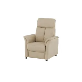 Nils Olsen Fernsehsessel Agda Mikrofaser 87 x 106 x 85 cm Creme elektrisch