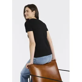 Boss Regular Fit T-Shirt aus reiner Baumwolle Modell 'C_ELOVE_EMBRO', Black, M