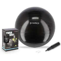 Gymnastikball yb01 HMS schwarz 75 CM