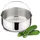 Lagostina Zubehör Edelstahl Dampfkorb Größe 2, für Schnellkochtöpfe 5 l, Edelstahl 18/10, Silber, Ø18 cm