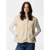 Pieces Pckatty Teddy Vest Noos Bc | XL