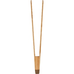 Dangrill, Grillbesteck, Grillpinzette 28 cm, Bambus