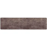 vidaXL Teppichläufer MARSA Grau 450 x 80 cm Polyester und PVC