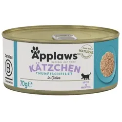 Applaws Nassfutter Kitten in Gelee Thunfisch 24x70 g