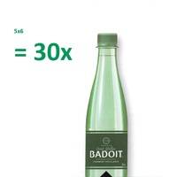 Badoit Verte PET 5x6Flaschen mit 500 ml (Mineralwasser mit Kohlensäure)