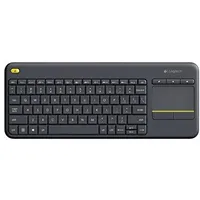 Logitech K400 Plus Wireless Touch Keyboard UK schwarz
