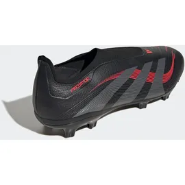 adidas Predator League Laceless FG/MG Herren core black/grey four/lucid red 46