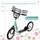 Homcom Kinderscooter mit Handbremse blau