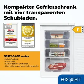 Exquisit GS512-040E Weiß