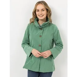 DINE 'N' DANCE Jacke, gefüttert Stehkragen mit Raffung leger weit