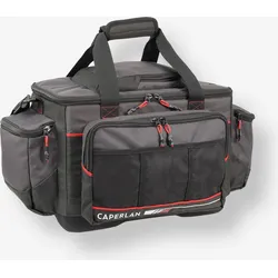 Angeltasche für Aufbewahrung und Transport Carryall L 31 l Angelköder schwarz/rot EINHEITSGRÖSSE