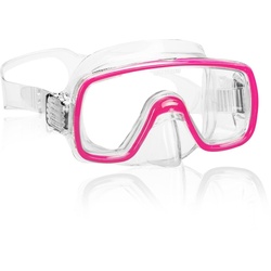 AQUAZON Taucherbrille FUN, Schnorchelbrille für Kinder 3-7 Jahre, tolle Passform rosa