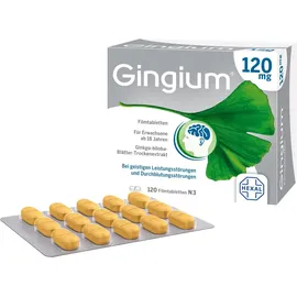 Hexal Gingium 120 mg Filmtabletten 120 St.