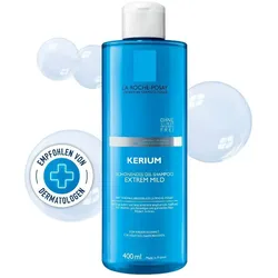 LA ROCHE-POSAY Kerium extrem mildes Gelshampoo 400 ml Gel