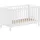58 aufm Kessel 58aufmkessel Babybett, weiß Holz, 70x140 cm, Babymöbel, Babybetten, Gitterbett