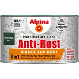 Alpina Metallschutz-Lack Anti-Rost Grün Hammerschlag 300 ml