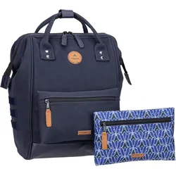 Cabaia Adventurer Vegan Nubuck Medium  in Zürich (23 Liter), Rucksack / Backpack - Navy