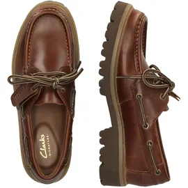 CLARKS Cleyhill Boat Herren Braun 42