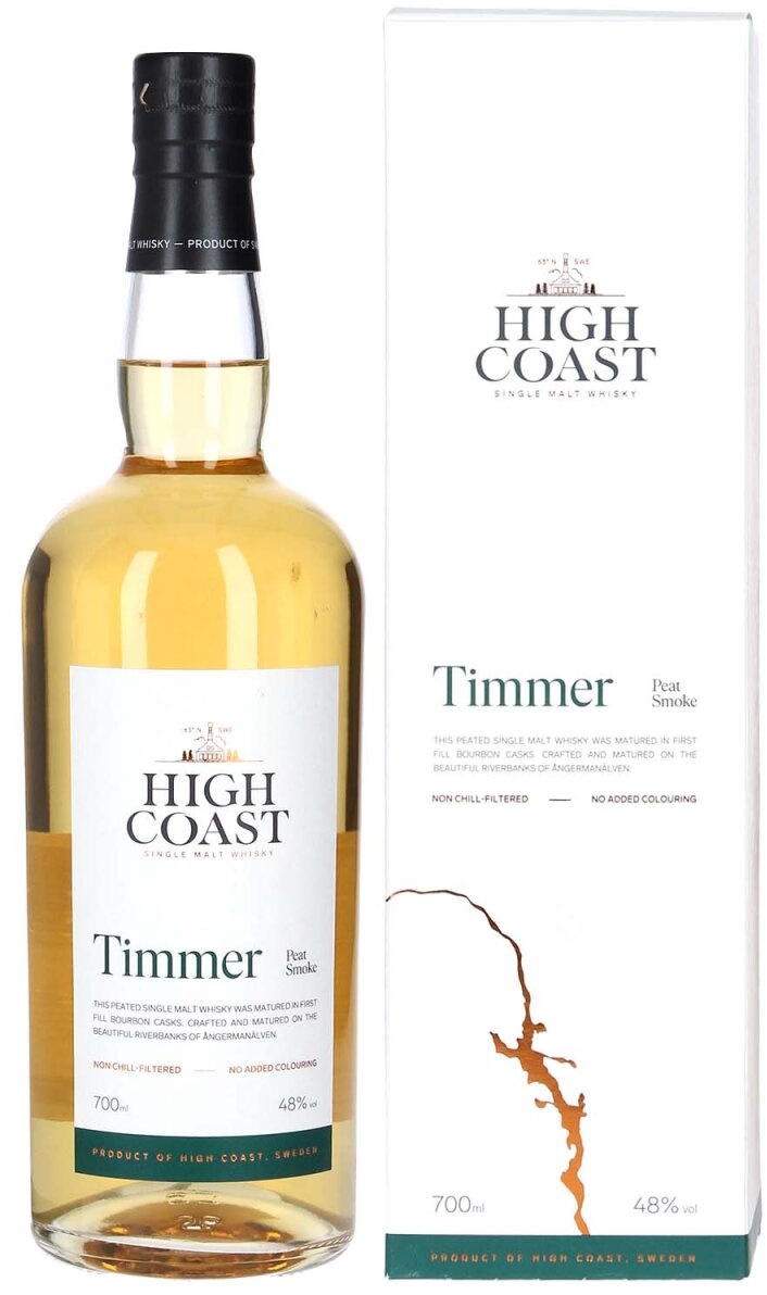 High Coast Timmer - Peat Smoke - Heavily Peated - First Fill...