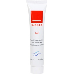 Papulex, Gesichtscreme, Gel für zu Akne neigende Haut für Gesicht, Hals, Brust, 40 ml Gel