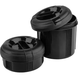 Emsa Mobility Speisegefäß edelstahl/schwarz 1,7 l