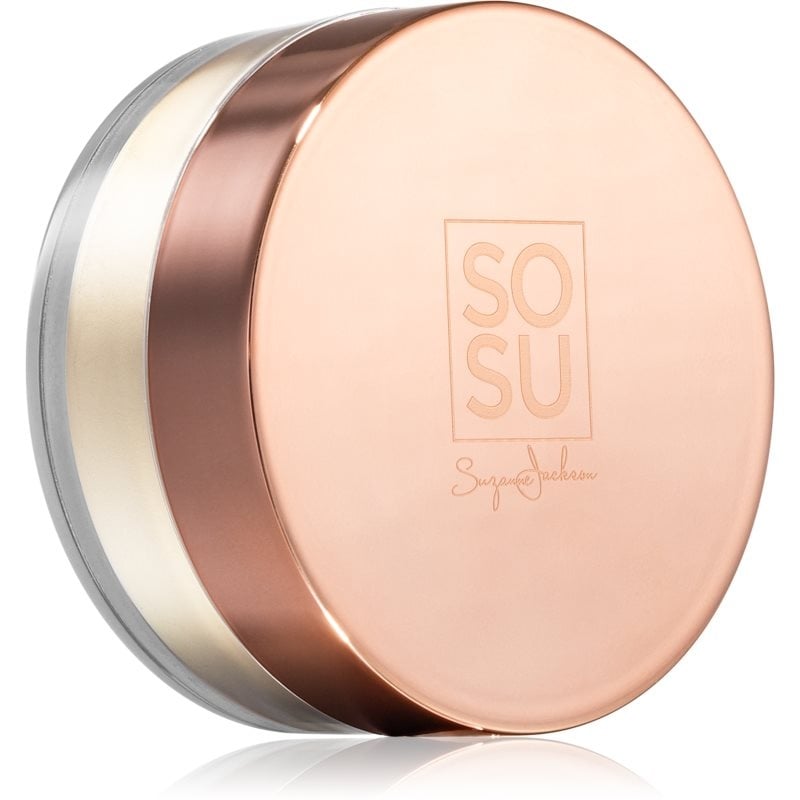 SOSU Cosmetics Face Focus Mattierender Puder zum Fixieren Farbton 01 Light 11 g