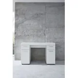 INOSIGN Schreibtisch INOSIGN "Avena", weiß (weiß, weiß, weiß), B:120cm H:76cm T:41cm, Tische, Schreibtisch, variabel auch als Schminktisch einsetzbar mit dem Spiegel 88435001