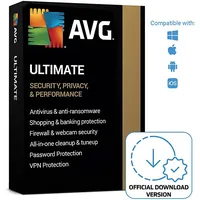 AVG Ultimate 2024, 10 Geräte - 1 Jahr, Download