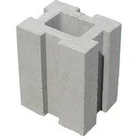 Diephaus Pfostenfundamentstein Grau 34 x 26,5 x 21,5 cm