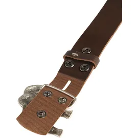 rettungsring gürtel Gürtel Leder braun 105