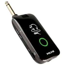 Nux Mighty Plug Verstärker- und Effekt-Simulation + Bonus In Ear Kopfhörer - Schwarz