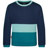 Trollkids Verdal Sweatshirt - Navy / Teal / Aqua - 92 cm