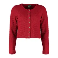 OS-TRACHTEN Trachten Strickjacke Quivun rot 42