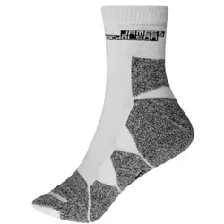 Sport Socken JN215, weiß, Größe 39-41 - weiss - 39