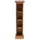 DESIGN DELIGHTS CD Regal 75 x 18 x 14,5 cm Honigfarben